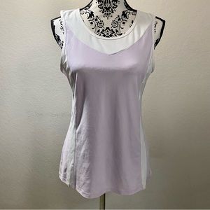 VOGO Athletica Active Women's Tank Top Size L Mauve Purple